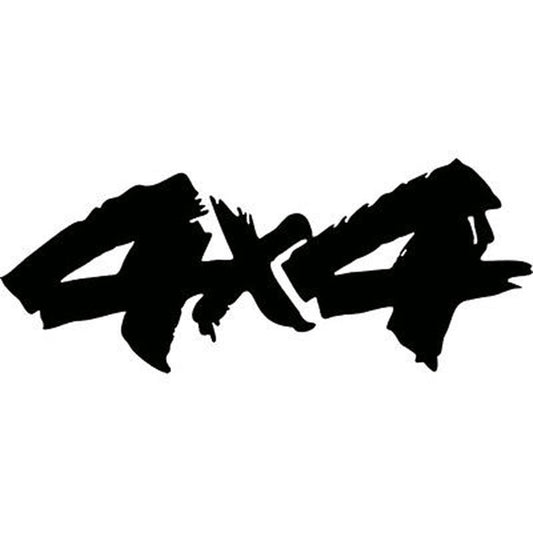 13.5X5.5CM 4X4 Interesting Vinyl Decals Car Sticker Motorcycle Car-styling Black/Silver S8-0280