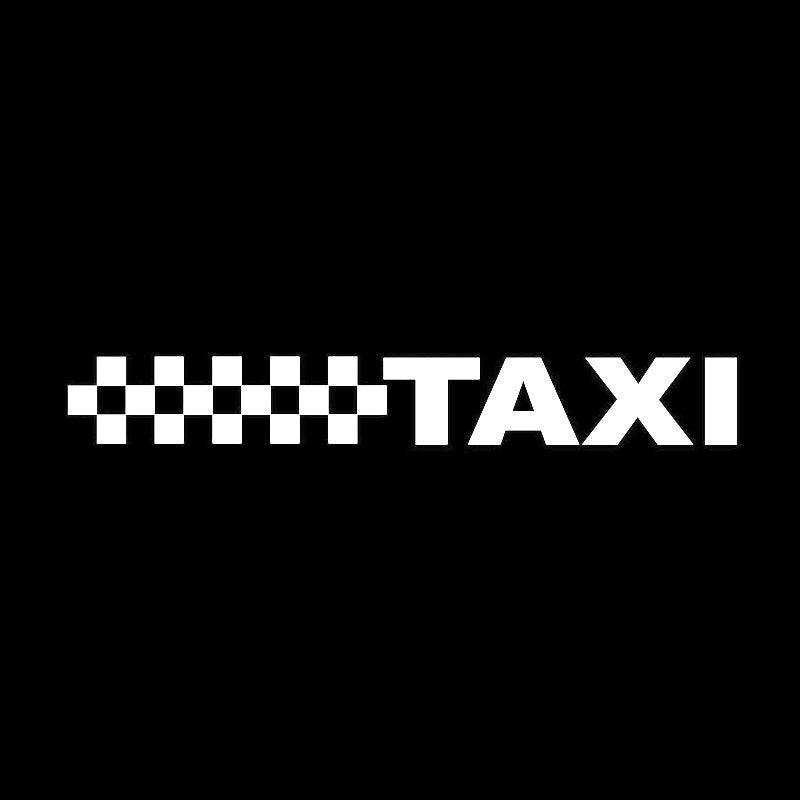 16*2.2CM TAXI Funny Novelty Vinyl Decals Car Window Sticker Black/Silver S8-1658