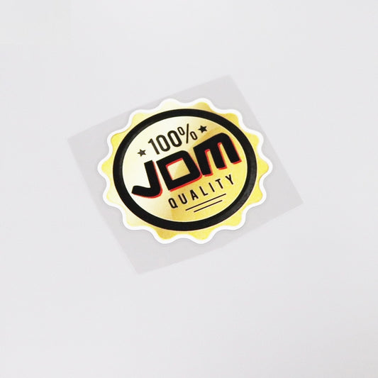 10.3CM*10.3CM Fun  JDM Text Car Sticker Decal   Car Styling 13-0218