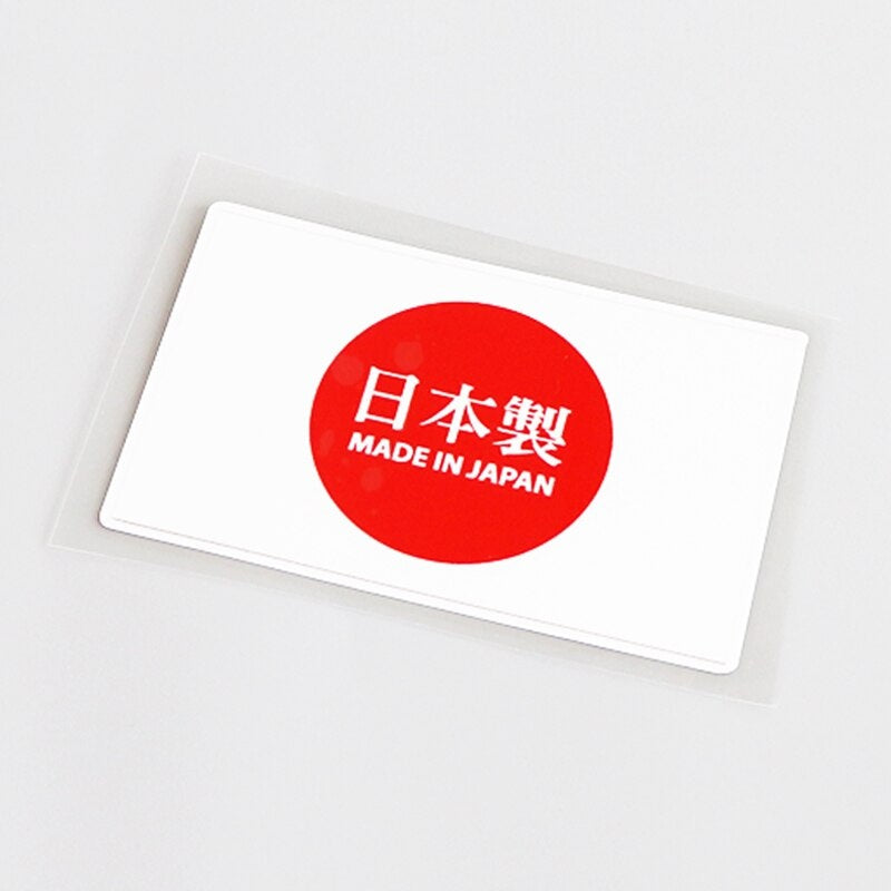 11.5CM*7CM For High-quality MADE IN JAPAN JDM Decal Car Sticker  13-0642