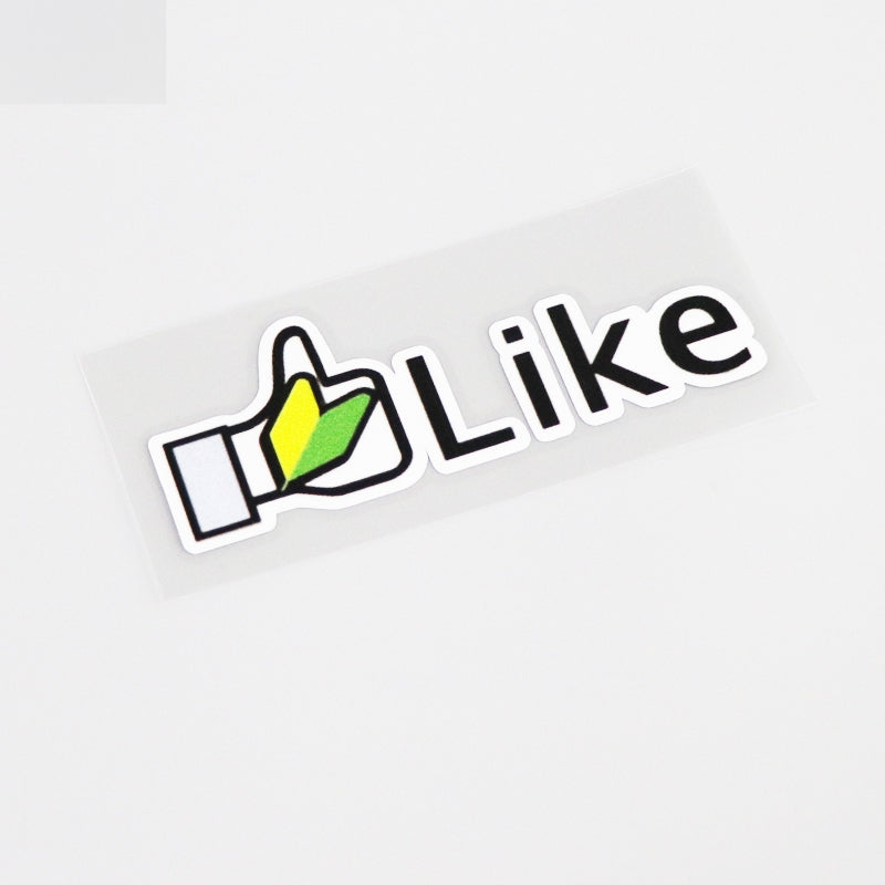9.5CM*3.3CM Japanese Race Drift JDM Car Sticker Decal  Accessories Decoration 13-0280