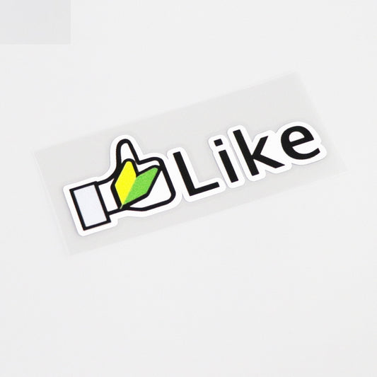 9.5CM*3.3CM Japanese Race Drift JDM Car Sticker Decal  Accessories Decoration 13-0280