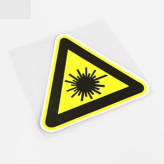 12CM*10.8CM Warning Mark Watch Out laser  Car Sticker Decal 13-0876