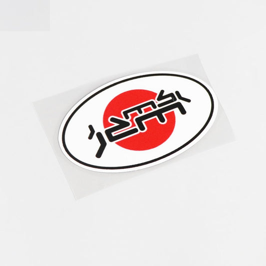 10.8CM*6.7CM Cartoon Fun JDM Japan Flag Motorcycle Car-styling Car Sticker Decal  13-0299