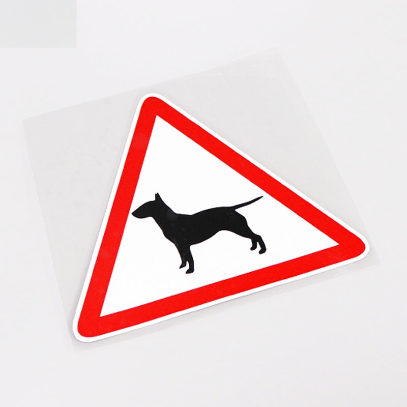 14.5CM*12.5CM Fashion Car-styling Animal BULL TERRIER  Car Sticker Decal Decoration 13-0988