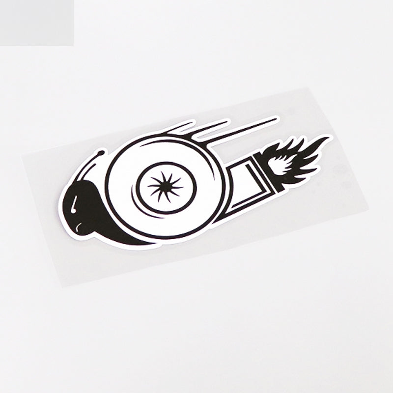 15.1CM*6.5CM Funny JDM Snail Turbo Car Sticker  Decal Decoration 13-1049