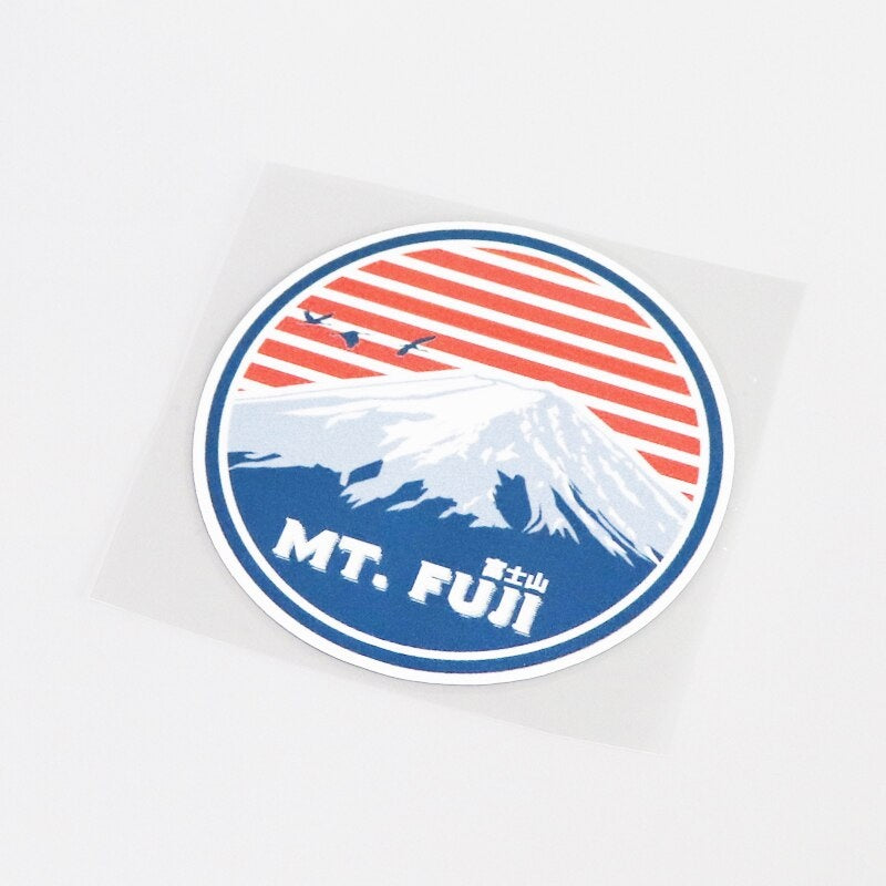 10.3CM*10.3CM Cartoon Mountains And Hills Car Sticker Decal  Accessories 13-0279