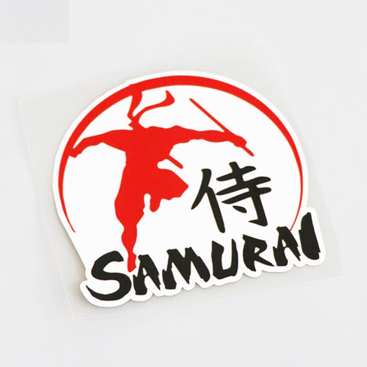 9.5CM*10CM Fashion Samurai JDM  Car Sticker Decal Decor Accessories 13-1178