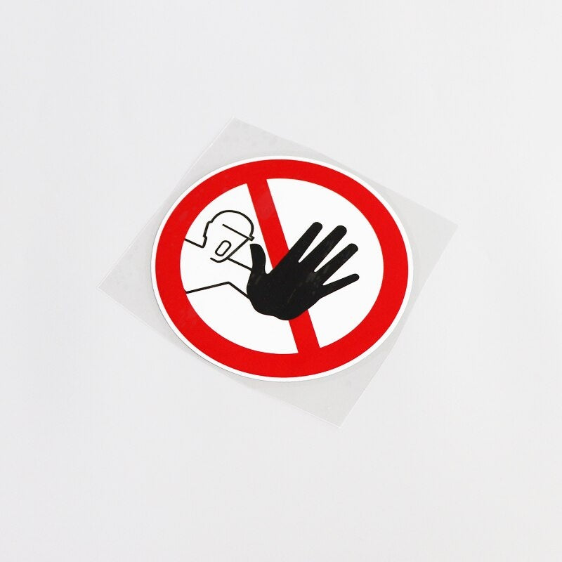 11.9CM*11.9CM Fun  Waterproof Car Sticker Decal No Admittance Graphical 13-0135