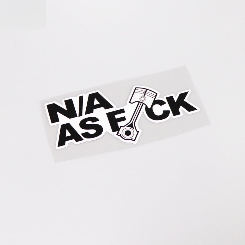 14CM*6.2CM Funny JDM  Text Car Styling Car Sticker Decal Accessories 13-0225