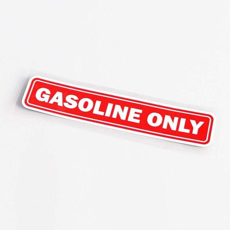 15CM*2.7CM Fashion GASOLINE ONLY Decoration Car Sticker Decal  13-0524