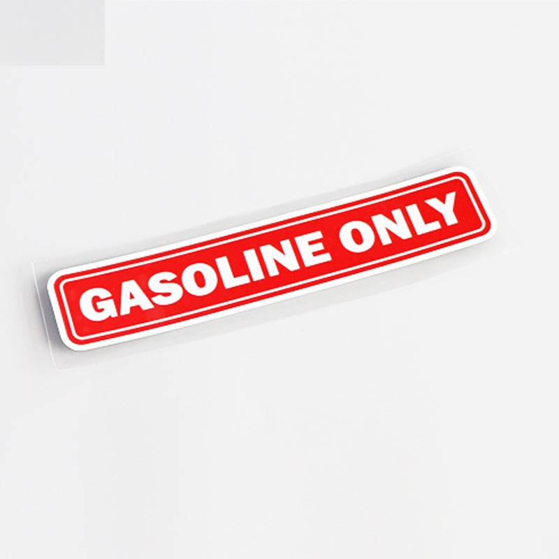 15CM*2.7CM Fashion GASOLINE ONLY Decoration Car Sticker Decal  13-0524