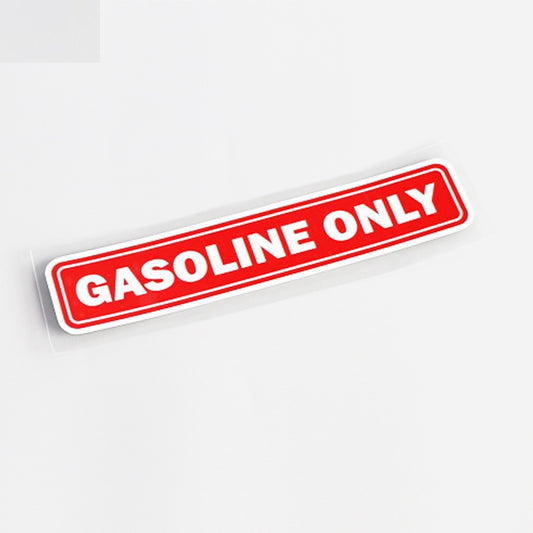 15CM*2.7CM Fashion GASOLINE ONLY Decoration Car Sticker Decal  13-0524