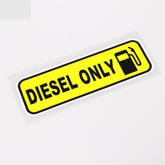 13.7CM*4.3CM Fashion Diesel Only Graphical Car Sticker Decal  Decoration Accessories 13-0241