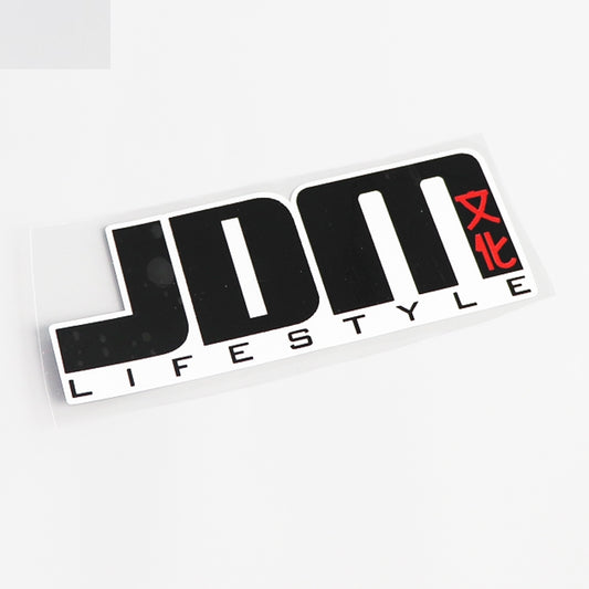 16CM*6.2CM Creative JDM Culture Decal Decor  Car Sticker 13-0516