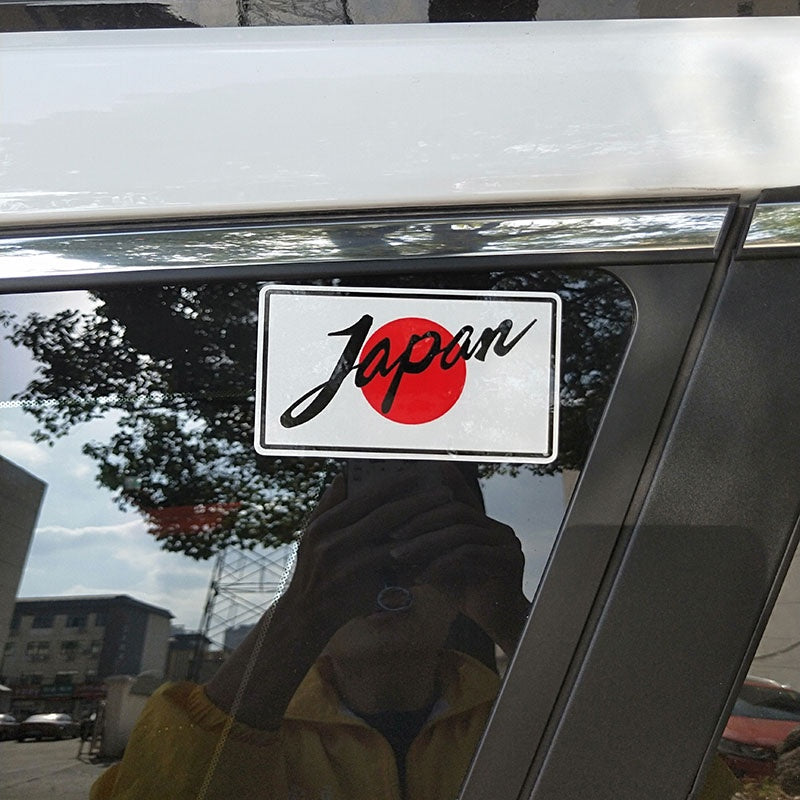 11CM*6CM Fashion JAPAN JDM Car Sticker  Decal Accessories 13-0654