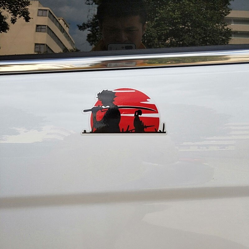 10CM*5CM Fashion JDM Warrior Decal Car Sticker  Graphical 13-0641