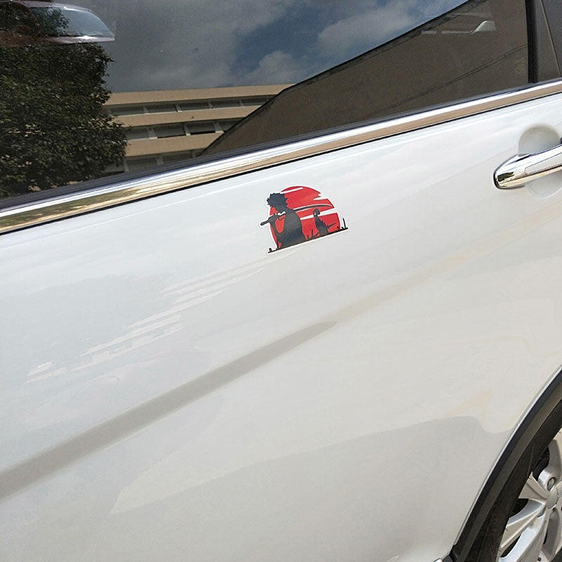 10CM*5CM Fashion JDM Warrior Decal Car Sticker  Graphical 13-0641