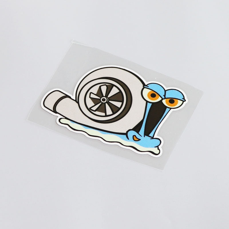11.8CM*8CM Cartoon Car Styling  Waterproof Funny Animal Snail  Car Sticker Decal 13-0057