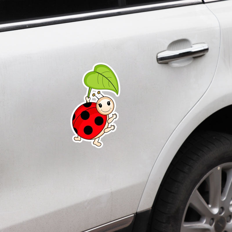 17.5CM*10CM Fashion Animal Ladybug Cute Car Sticker Decal C29-0040