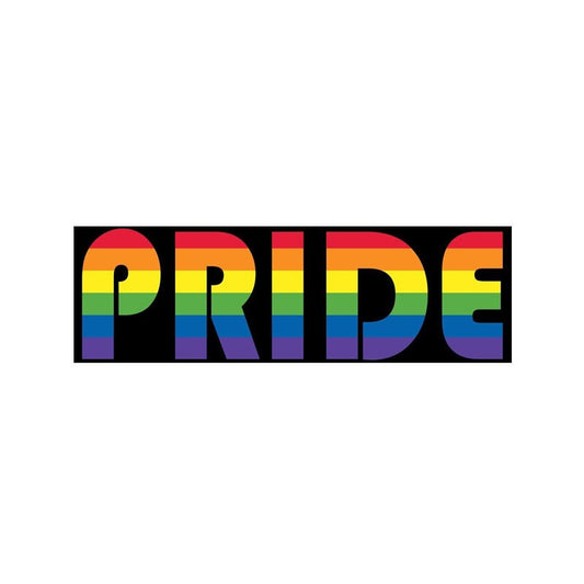 15CM*4.7CM Gay Pride Rainbow Personality   Decal Car Sticker 12-0258