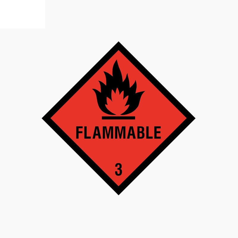 10CM*10CM Amusing FLAMMABLE  Car Sticker Decal Motorcycle Accessories C1-7706