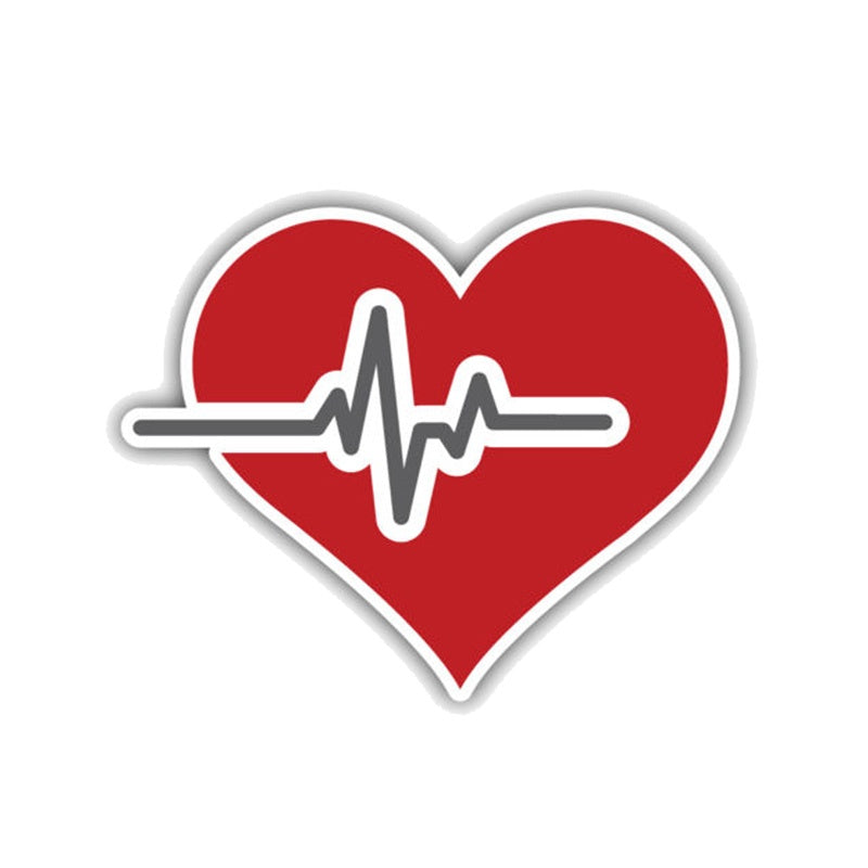 12.7CM*10CM Cute Heart Medicine Symbol Emblem  Motorcycle Car Sticker 11-00401