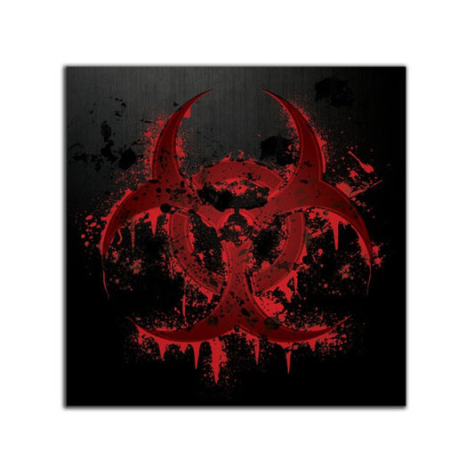 13CMX13CM Bloody Biohazard  Decorative Car Stickers And Decals C1-6075