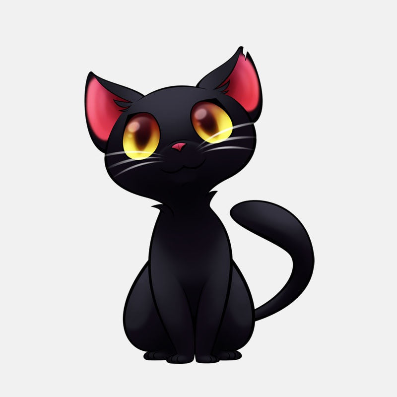 12.3CM*16.5CM  Witch Cat Halloween Car Sticker  Decorative Decal 11-00998