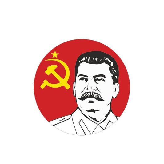 Hot 10.9CM*10.9CM Russian President Stalin Car Sticker   Decal 6-0214