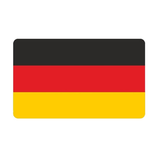 New Brand 12.9CM*7.7CM Creative Germany Flag Stickers  Windows Decal Car Sticker 6-0422