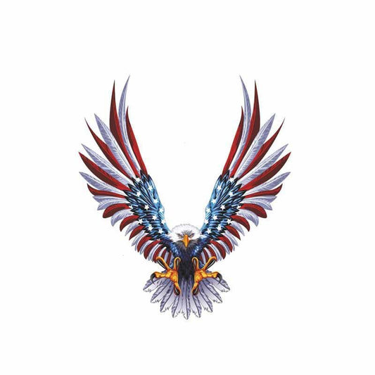 11.3CM*12.9CM Personality Car Sticker USA Eagle Decal Accessories  6-0282