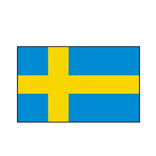 16CM*9.8CM International Decorate SWEDEN Flag Car Sticker Decal  Car Styling 6-0456