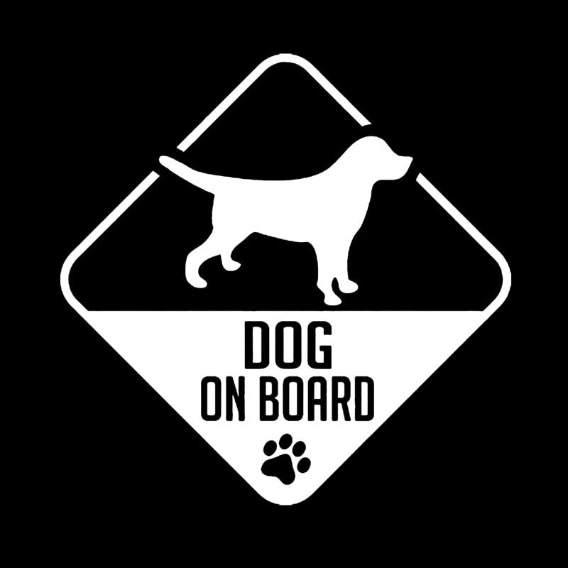 New Brand 10.2CM*10.2CM BEAGLE DOG ON BOARD Car Decal Vinyl Sticker Black Silver C10-00680
