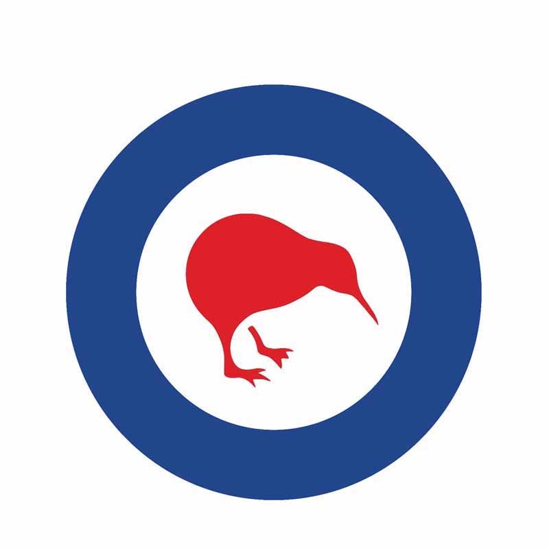 12CM*12CM Personalirt New Zealand Air Force Sticker Decal Window  Car Sticker 6-2178