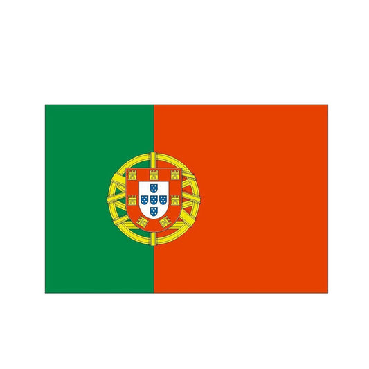 13.8CM*9.2CM Personality PORTUGAL Car Sticker International Flag  Decal 6-0748