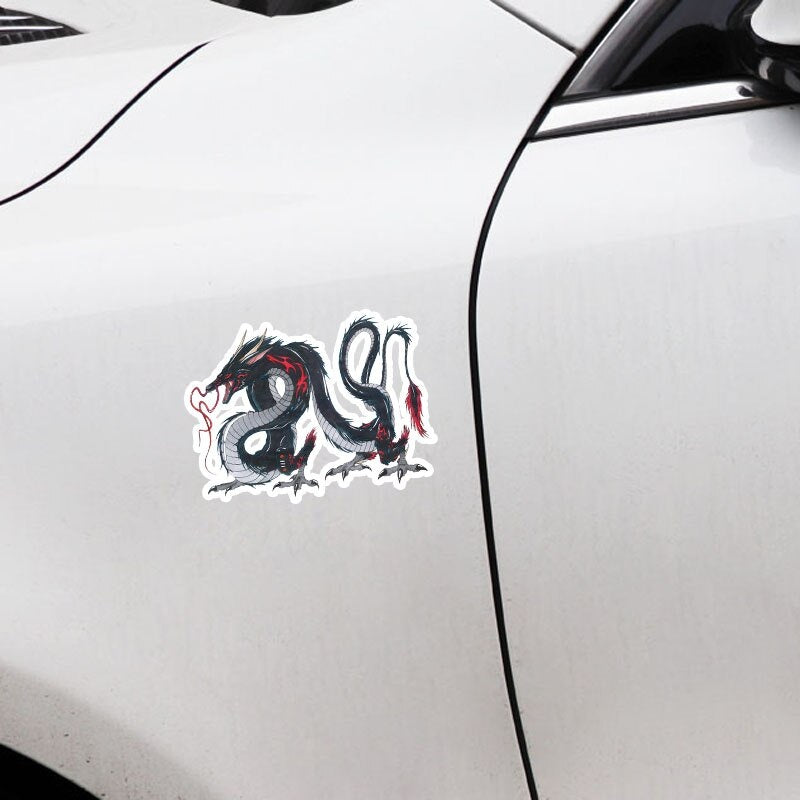 16.5CM*12.5CM Personalized Animal Ferocious Dragon Decal Car Sticker  5-1071