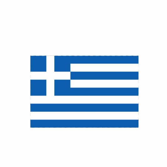11CM*7.1CM Creative Funny Greece Flag Car Sticker  Motorcycle Decal 6-1082