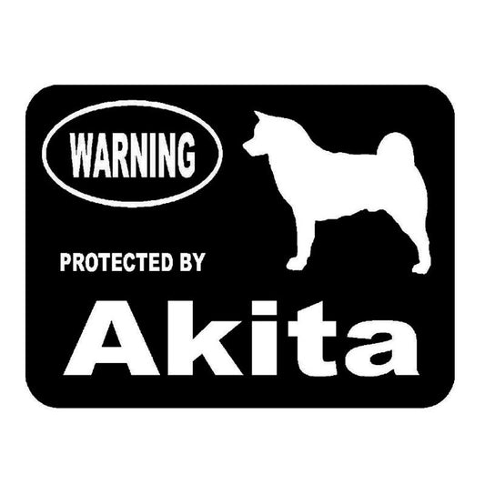 2020 NEW 14.5cm*10.5cm Car Styling By Akita Protected Cute Funny Car Stickers C5-1914