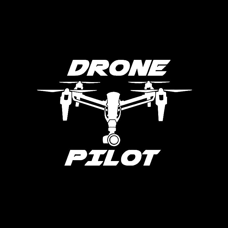 14.5CM*10CM DRONE PILOT UAV Car Sticker Vinyl Decal Black/Silver C3-0183