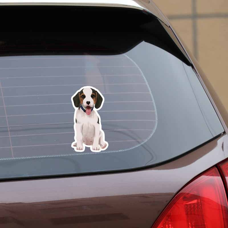 8.3CM*15.5CM Personality Animal Dog Car Sticker Decal  Accessories 5-1648