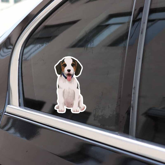 8.3CM*15.5CM Personality Animal Dog Car Sticker Decal  Accessories 5-1648