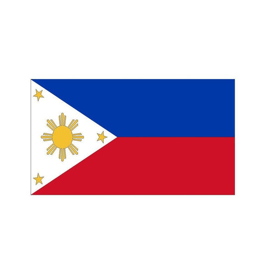 13.9CM*7.8CM  Car Sticker Philippines Flag Helmet Decal 6-0756