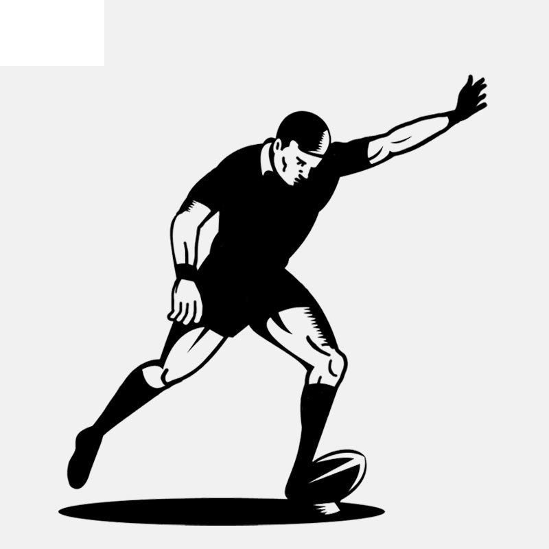 52.3CM*55CM Coolest Football Sport Sitting Room The Bedroom Wall Sticker PVC Personalized Decals W2-082