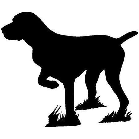 15.2*12.7CM Pointer Dog Hunt German Short Hair Animal Car Sticker Pointer Dog Hunt German Short Hair Animal Stickers C6-1179
