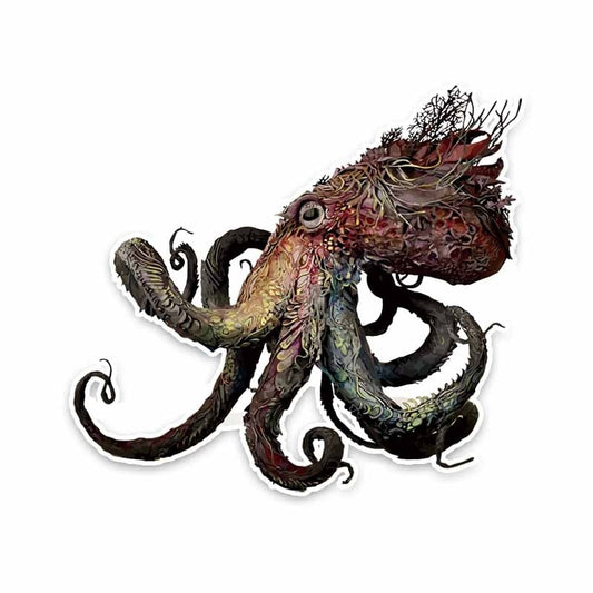 15CM*13.7CM Personality Animal Octopus Car Sticker  Waterproof Decal 5-0230