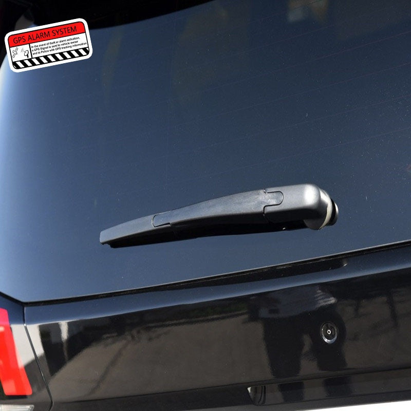 15.6*6.8CM Warning GPS Alarm System Activition Signal  Car Sticker Decals  C1-3075
