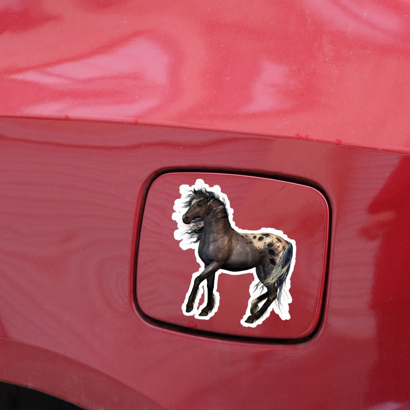 12CM*13.5CM Personalized Animal Horse  Nice Quality Car Sticker Decal 5-0735