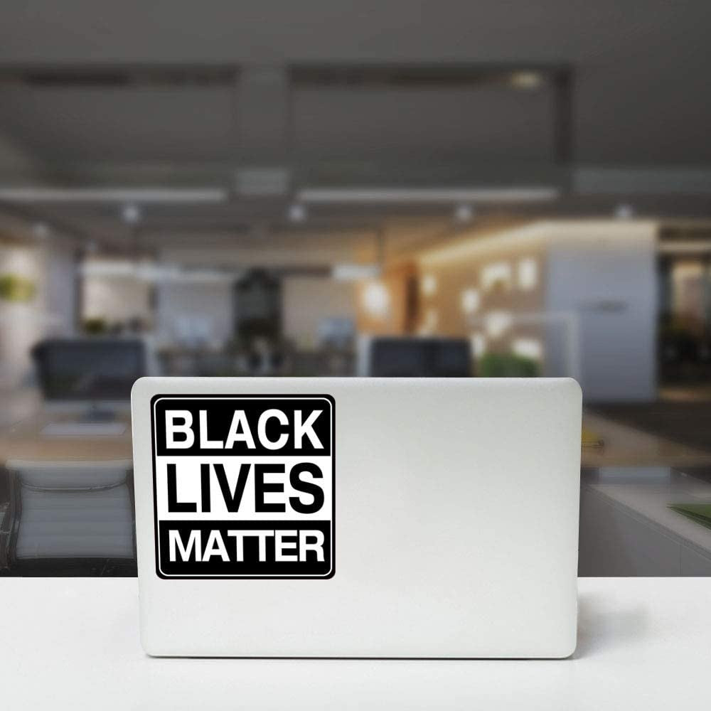 3pcs Black Lives Matter Stickers, 7"x7" Car Auto Vinyl Bumper Decal, Wall, Window, Laptop Sticker
