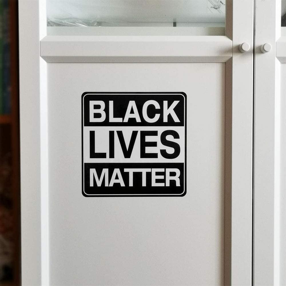 3pcs Black Lives Matter Stickers, 7"x7" Car Auto Vinyl Bumper Decal, Wall, Window, Laptop Sticker